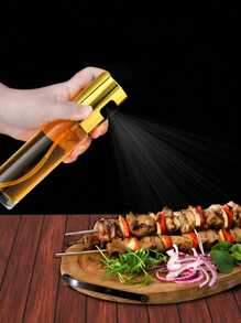 Kitchen Oil Spray Bottle, Glass Condiment Bottle For Oil, Vinegar, Soy Sauce, Bbq, Salad Dressing