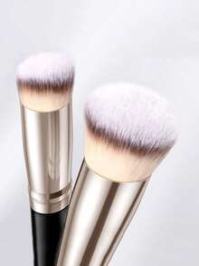 3pcs Professional Foundation Concealer Brush Set For Smooth And Even Application Of Liquid And Cream Makeup - Multicolor - View 9