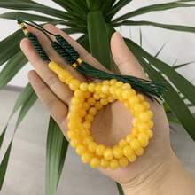 8mm High Quality Synthetic Amber/45 Beads Islamic Prayer Beads, Muslim Rosary - Beaded Bracelet - View 3