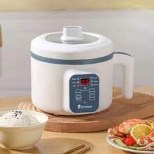 RAF Fogão e Vapor Elétrico Portátil Mini Para 1-3 Pessoas. Panela Elétrica Antiaderente Versátil Para Cozinhar a Vapor e Ferver Frango, Macarrão, Arroz, Sopa, Mingau, Aveia, Pães e Muito Mais, Rápido e Conveniente