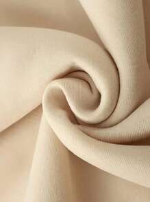 Men's Letter Print Long Sleeve Drawstring Pocket Hoodie Sweatshirt, Back To School , Fall Winter