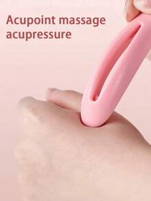 1 件便携式手持头部头皮按摩器，9 爪设计，促进头发生长，深度放松，缓解压力，适合办公室和家庭 SPA 使用 - 彩色 - 查看 6