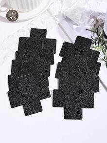 2件-10件一次性乳贴，无缝透气自粘隐形文胸，女士内衣及内衣配件，防止暴露的乳贴，婚礼摄影用品，适合狂欢 - 彩色 - 查看 17