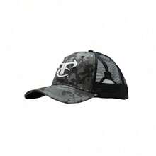 Gorra unisex ajustable con logo TrueTimber y malla en la parte posterior, color medianoche, de talla única - medianoche - Ver 2