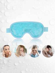 1PC Face Care Gel Facial Mask+Eye Care Gel Facial Mask Combination, Reusable Cold And Hot Treatment Facial Mask And Facial Mask Set, No Battery, Ice Mask, Ice Eye Mask, Ice Bag Facial Mask, Postoperative Recovery, Hot Compress Full Face Cooling Super Soft Mask - Multicolor - View 8