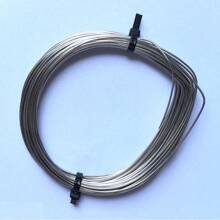 Stainless Steel Solid Wire For DIY Crafts - 0.3-1mm Thin Beading Wire Rope, 10m/Roll Bulk Vacuum-Sealed Jewelry Making Supplies