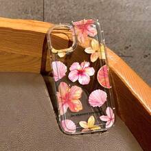 高端莲花透明手机壳适用于 16、15、14、13、12、11、XS、XR、X、8、7 Mini Plus Pro Max 系列，适合作为万圣节礼物、复活节礼物、女朋友、男朋友、朋友或自己