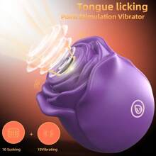 1pc Sex Toys Vibrator For Women Rose Sucking Vibrator Clitoral Nipple Stimulator With Suctions,G-Spot Dildo Vibrators Rose Sucker,Personal Massager For Women Female Couples Adult Sex Toy Games,Anal Sex Toy Clitoral Nipple Licker For Woman Man Couples
