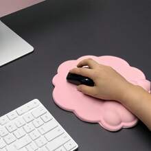 2pcs Cloud Shaped Wrist Rest Mouse Pad - Ergonomic Desk Computer Office Gaming Home Mouse Wrist Pillow, PU Foam Soft Support To Relieve Pain, Suitable For Home Office Computer