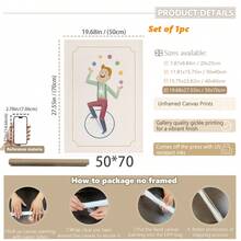 Đồ trang trí tường cho bé Magic Circus - 1 áp phích màu phấn cổ điển có vòng xoay ngựa gỗ, người tung hứng và "BƯỚC LÊN!" Đồ trang trí phòng cho bé. Đồ trang trí phòng cho bé Circus, áp phích cho bé cổ điển, đồ trang trí tường vòng xoay ngựa gỗ, tranh in người tung hứng màu phấn, biểu ngữ BƯỚC LÊN, bộ đồ trang trí rạp xiếc màu phấn, nghệ thuật phòng cho bé Carnival, áp phích phòng cho bé Big Tent, nghệ thuật chú hề đơn giản, đồ trang trí động vật bằng bóng bay, tranh in canvas đóng khung, 1 sẵn sàng để treo, mực được chứng nhận, bộ đồ trang trí tường phòng cho bé - Nhiều màu - Xem 24