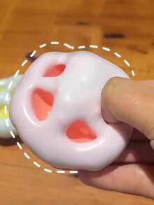 1PC可塑形冰皮糯米糕捏捏减压玩具，仿真麻糬糯米糕，好发泄玩具，适合男孩女孩玩的Tabas软包。放松的Tabas软包玩具