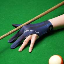 1pc Left Hand Snooker/Pool Glove With 3 Exposed Fingers, High Elasticity, Lightweight & Anti-Slip, Unisex - Multicolor - View 12