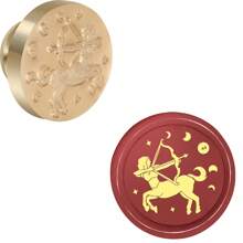 CYFUN DESIGN 1 PC Minimalist Floral Series Wax Seal Stamps 25mm Solid Brass Engraved Fire Lacquer Stamp Heads NO Handle For Decorating Notebook Gifts And Greeting Cards (Lilies, Spring Branches, Flower Bushes, Chimes Patterns) Back To School,Back To School,School Supplies