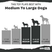 Barkbox Super Chewer Tough Dog Chew Toys For Aggressive Chewers, Dental Stimulating (Chopper - Large) - Chopper - Large - View 6