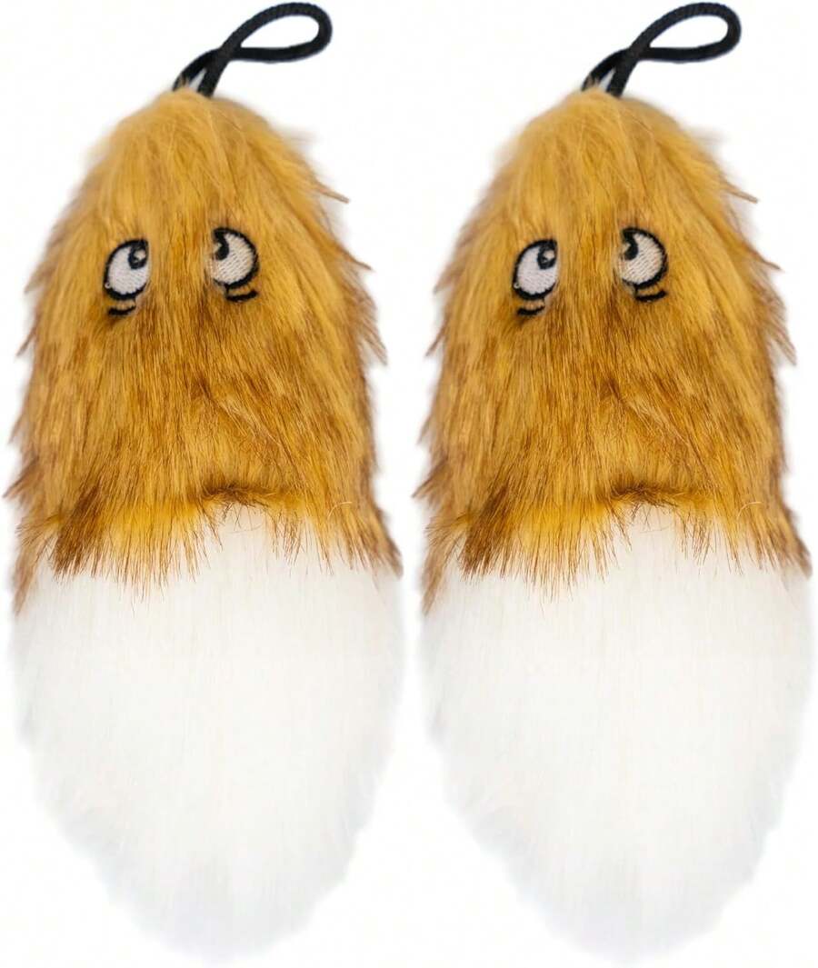 Outward Hound Tail Teaser Replacement Lure For Dog Teaser Wand, Black - Brown - View 1