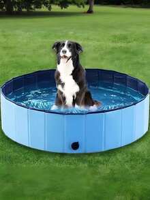 Portable Collapsible Footbath For Swimming Pool Entrances, PVC Composite Collapsible Footbath, Essential Accessory For Multi-Component Pool Cleaning, Pvc Pet Bathing Tub Bath Tub, Bath Tub Collapsible, Multifunctional For Pool Swimming Pools Kitty Litter Pools - Multicolor - View 7