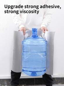 1 Rotolo di 20 metri di carta da parati autoadesiva, adesivi per pareti 3D in schiuma, impermeabile e antiumido, facile da applicare, ritagliabile, adatta per decorare il soggiorno, la sala da pranzo, l'ufficio, il soffitto e altre stanze - Bianco - Visualizzare 7