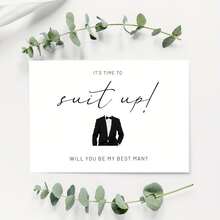 2 张（（1 张贺卡 + 1 个信封）[婚礼求婚卡] 最适合男士的求婚卡，最适合男士的求婚卡，婚礼学校用品，返校