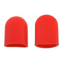 2 件防滑硅胶电动滑板车脚保护套，防水，兼容 M365/Pro 2/1S/Pro Essential Lite/G30 Max/ES 系列 - 黑色和红色，电动滑板车配件 | 增强牵引力设计 | 连接功能