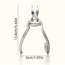 Professional-Grade Toenail Clipper With Ultra-Sharp Curved Blade - For Thick And Ingrown Nails, Includes Large Nipper, Precise Foot Care - Multicolor - View 5