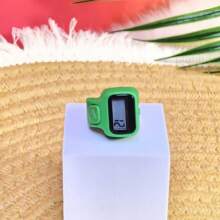 Compteur en forme d'anneau avec éclairage LED, compteur électronique portable mini, compteur de flux de personnes 8016 phosphorescent