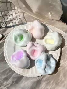 1PC可塑形冰皮糯米糕捏捏减压玩具，仿真麻糬糯米糕，好发泄玩具，适合男孩女孩玩的Tabas软包。放松的Tabas软包玩具