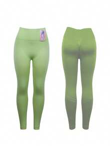 Women Sports Pants - Olive Green - View 3