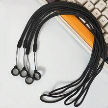 1pc Vape Lanyard + Anti-Lost Ring/Universal Vape Lanyard/Vape Strap/Fashion Vape Anti-Lost Lanyard, Long Colorful Nylon Lanyard, Pen Hang Strap, Multi-Functional Hanging Strap, Colorful Halter, Suitable For Vape, Pen, Small Cylinder