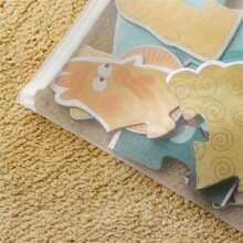 BUNKI 8 piezas Bolsas con cremallera de malla de gran capacidad tamaño A6/A5/A4 - Carpeta con cremallera con diseño de malla, estuche de lápices transparente, carpeta de almacenamiento de rompecabezas, maletín con cremallera, para organizar y viajar