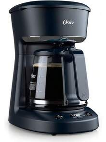 Oster 12-Cup Coffee Maker, Black, Programmable System With Digital Clock - 22prof. x 17,1an. x 25,8alt. 厘米 - 查看 1