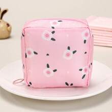 Sanitary Pad Storage Bag, Menstrual Bag, Portable Nylon Oxford Cloth Menstrual Cup Bag, Washable And Waterproof Reusable, Suitable For Teenage Girls And Women