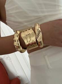 Bracelet élégant, minimaliste et stylé, convient à toutes les occasions comme les fêtes, les banquets, les festivals de musique, le port quotidien, parfait comme cadeau de vacances