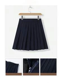 KLFYY Classic Basic Red 3-Piece Short Skirt Suit, Made In Japan, Classic Red 3-Piece JK Uniform Sailor Suit Wholesale - Bộ đồ dài tay (có nơ) - Xem 7