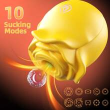 1pc Sex Toys Vibrator For Women Rose Sucking Vibrator Clitoral Nipple Stimulator With Suctions,G-Spot Dildo Vibrators Rose Sucker,Personal Massager For Women Female Couples Adult Sex Toy Games,Anal Sex Toy Clitoral Nipple Licker For Woman Man Couples