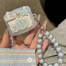 Cute 3D Blue Fish Shaped Protective Case For AirPods Pro/Pro 2nd Gen/1/2nd Gen Earphone - Blue - View 6