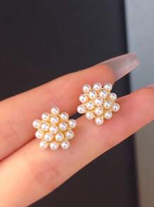 6 pièces/Set de boucles d'oreilles à clous avec décoration minimaliste de coquillage, étoile de mer et . Design mignon et doux parfait pour un port quotidien et des occasions spéciales pour femmes