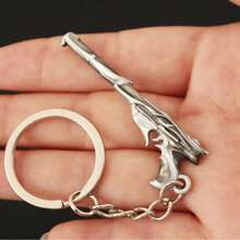 2025 New Model Keychain Pendant - Valorant Game Weapon Accessory, Ghost Viper Gold Emperor Mini Model Toy Keychain, 5cm, Gift For Couple, Colleague, Friend, Senior, Reward, Commercial, Anniversary, Festival