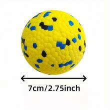 Indestructible Dog Tennis Balls For Aggressive Chewers, Indestructible Dog Balls For Fetch Game, Durable Bouncy Lightweight Floating Toys, Available In Multiple Colors Such As Blue, Yellow And White, SuitableFor Dogs Of All Sizes To Play With - Multicolor - View 7