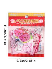 1 Pack Of 30pcs Retro Style Sweet Shop Chocolate Shiny Creative DIY Phone Case, Diary, Scrapbooking Decorative Stickers, School Supplies,Back To School