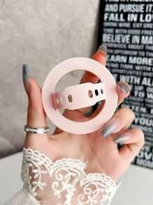 1 قطعة حامل خاتم مغناطيسي دائري من السيليكون السائل ، متوافق مع أجهزة متعددة ، حامل مائل عالمي ، تصميم بسيط مضاد للسقوط متوافق مع آيفون و أندرويد ، هدية لعيد الميلاد ، العائلة ، الأصدقاء ، حامل الهاتف ، قبضة الهاتف ، اكسسوارات الهاتف