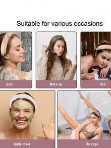 2/4pcs Fabric Leopard Print Twist Headbands - Multicolor - View 12