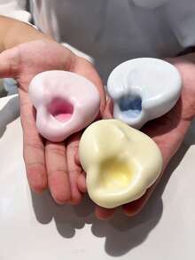 1PC可塑形冰皮糯米糕捏捏减压玩具，仿真麻糬糯米糕，好发泄玩具，适合男孩女孩玩的Tabas软包。放松的Tabas软包玩具