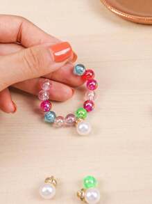 0,3 mm nicht-elastische Angelschnur (ca. 60m) - DIY Perlenherstellung Material, Schmuckdesign Faden, transparente Polyamid Nylon Kristall Angelschnur