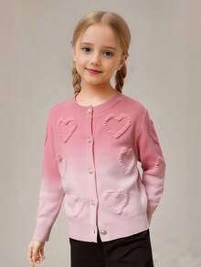 Girls Tween Girl Fashion Single Knitted Sweater, Fall/Winter 2025 New Arrival