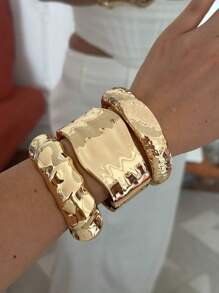 Bracelet élégant, minimaliste et stylé, convient à toutes les occasions comme les fêtes, les banquets, les festivals de musique, le port quotidien, parfait comme cadeau de vacances