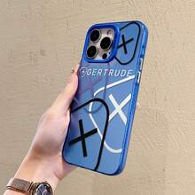 Hot Selling Triangle Pattern Matte Shockproof Phone Case Compatible With IPhone 16/15/14/13/12/11 Pro Max Waterproof Anti-Fall Scratch Resistant