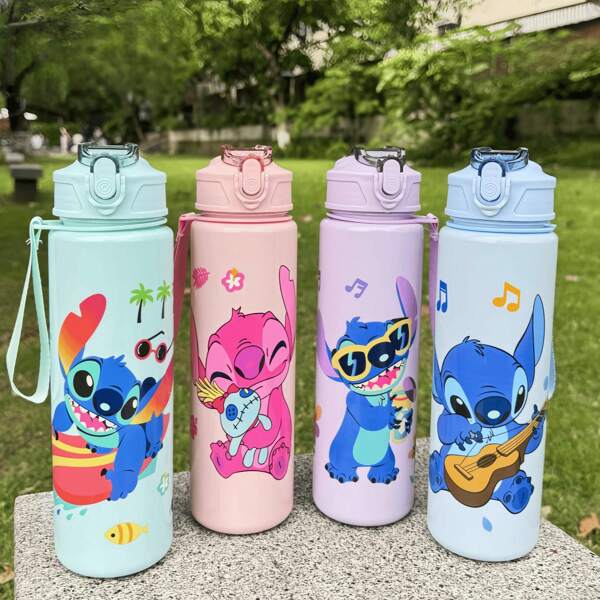Disney Stitch Insulated Coffee Travel Bottle, Portable And Durable, Suitable For Travel And Outdoor Activities, Great Gift For Her, Graduation & Mother's Day