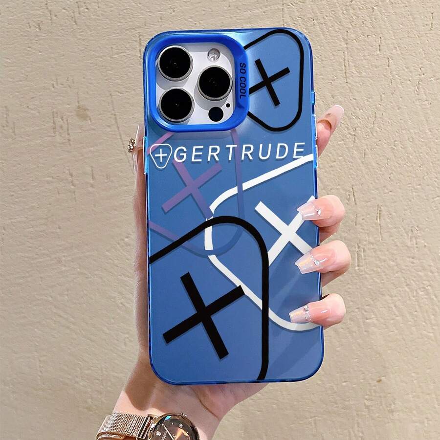 Hot Selling Triangle Pattern Matte Shockproof Phone Case Compatible With IPhone 16/15/14/13/12/11 Pro Max Waterproof Anti-Fall Scratch Resistant