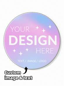 1-100pcs Personalized Labels - Custom Stickers With Any Text, Image, Custom Thank You Labels Stickers ,Seal,No-Iron,Ornamental,Colorful Custom, Unique Ideal Gifts For Him, Her,Family,Friends,Son,Daughter,School Students, For Anniversaries,For Children's Day,For Birthdays, School,Home