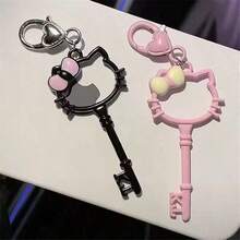 Sanrio Hello Kitty Cute Keychain Creative Car Keychains Bag Pendant Jewelry Trinket Girl's Car Key Ring Pendant Friends Gift Key Chains For Women - Multicolor - View 2